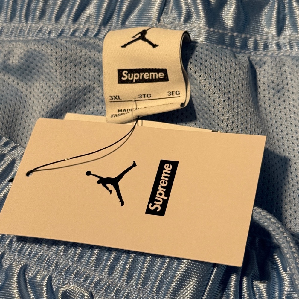 Jordan Light Blue Athletic Shorts - Picture 4 of 4